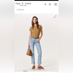 Rag & Bone “Dre” Light Blue Boyfriend Jeans